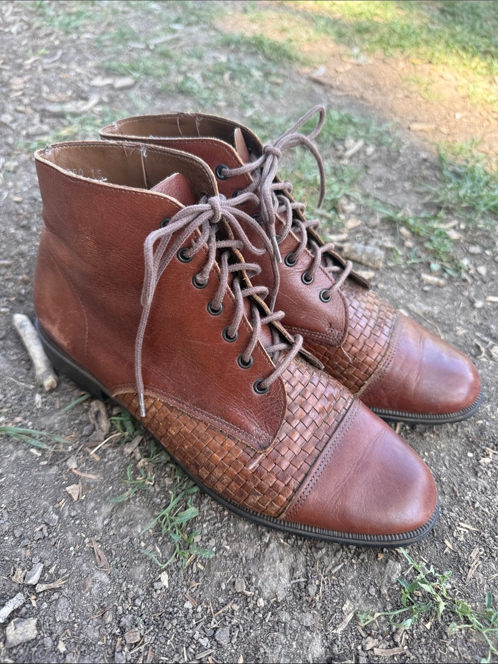 Sandler vintage leather booties